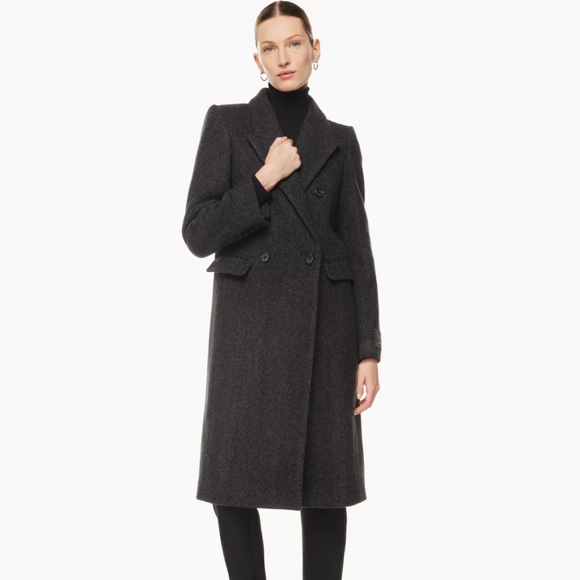 NWOT Aritzia Constant Coat in Grey - Picture 1 of 9